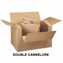 Caisse carton avec abattant double cannelure - 1180 x 780 x 800 mm