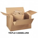 Carton avec abattant triple cannelure - 1170 x 780 x 860mm