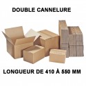 Caisse carton double cannelure de 410 à 550mm