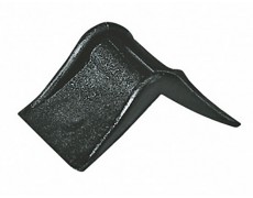Angle de protection plastique noir 25 x 25 mm
